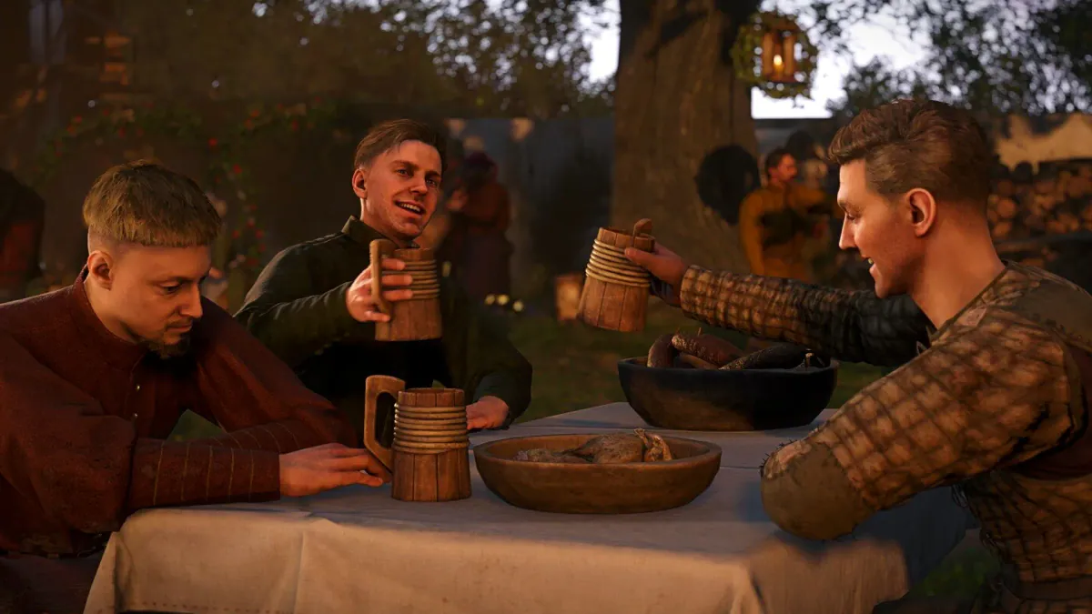 Hans Capon de Kingdom Come: Deliverance 2 abre su taberna medieval en Praga - Captura de contexto