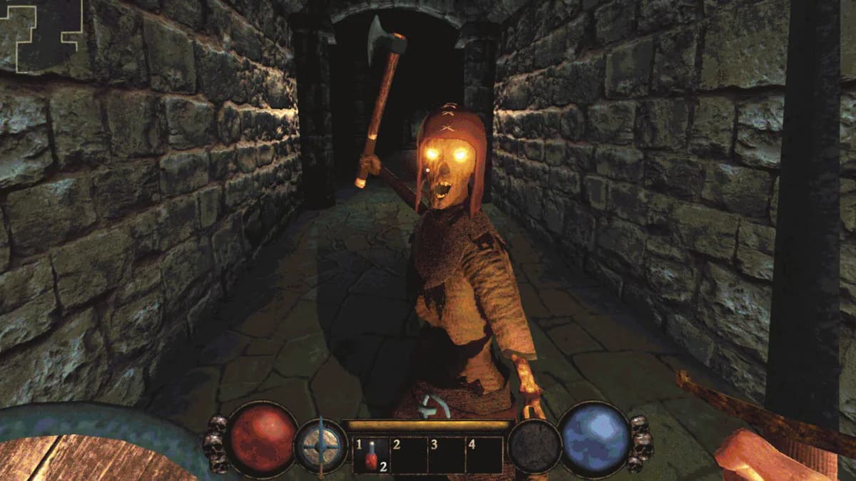 Heathen: el ARPG indie en primera persona donde decapitas y pateas cabezas