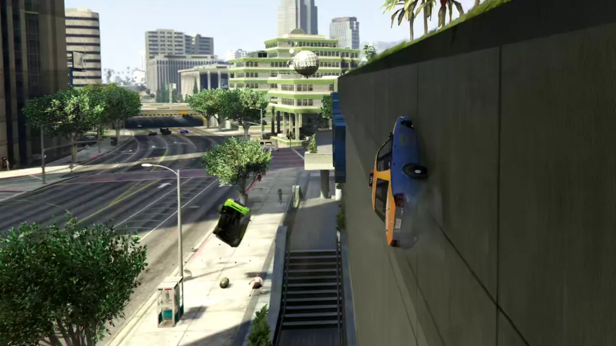 Mod de GTA 5 convierte autos en miniaturas y desata el caos en Los Santos - Captura de contexto