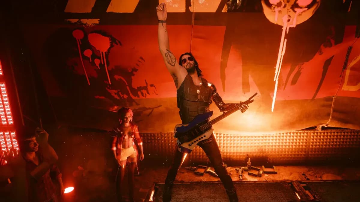Nuevo mod de Cyberpunk 2077 te deja tocar 'Master of Puppets' en conciertos por Night City