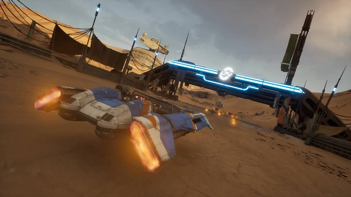 Star Wars: Galactic Racer – El regreso de la velocidad arcade que Burnout nos dejó
