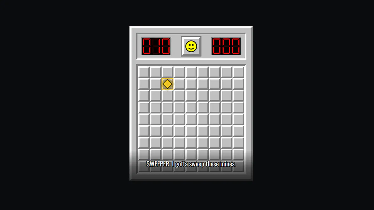 Triple-A Minesweeper: la parodia que se ríe de los juegos AAA - Captura de contexto